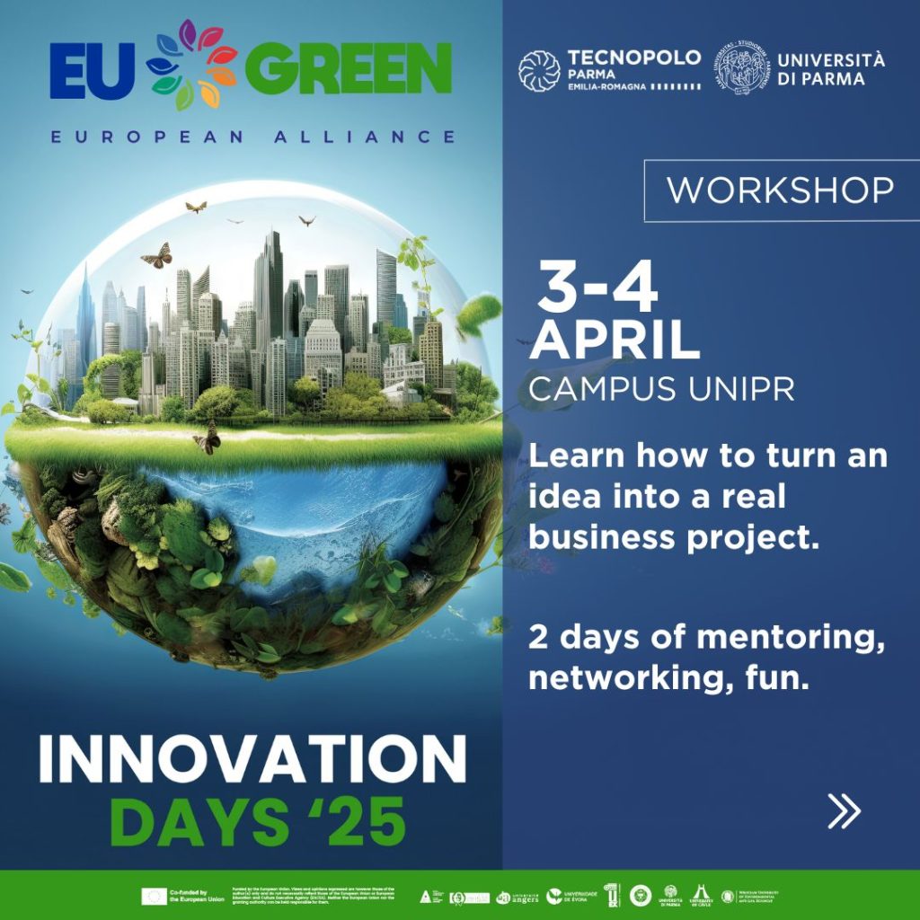 Iscrizioni aperte per gli INNOVATION DAYS @UNIPR – 3 & 4 aprile