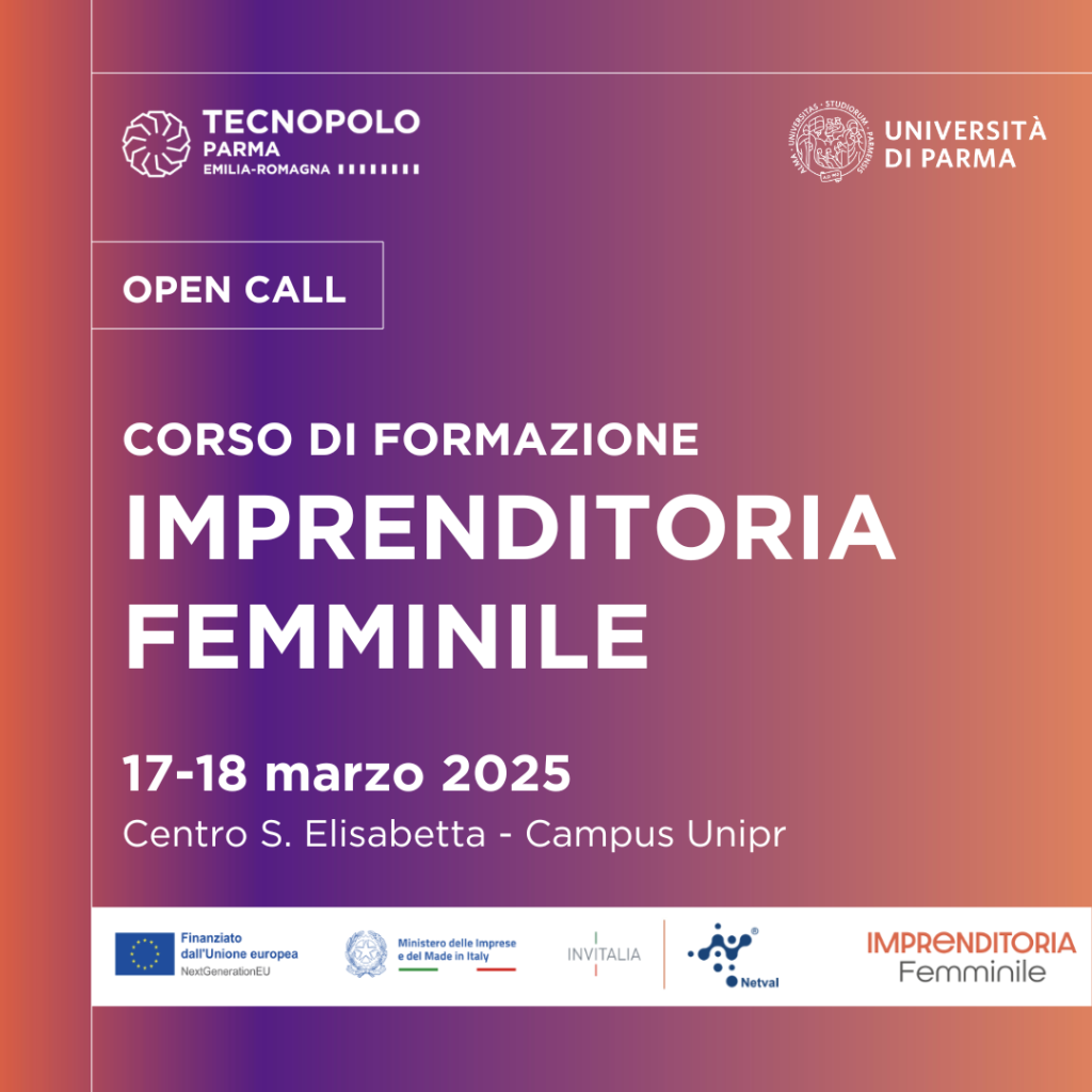 Al via il percorso di formazione dedicato all’imprenditoria femminile: 17 e 18 marzo @Campus Unipr